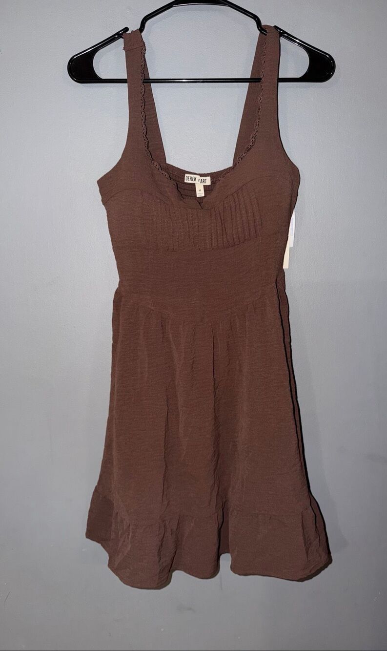 Derek Heart Brown Tank Dress Size Medium NWT